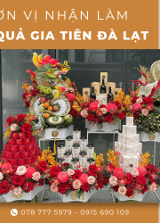 Đơn vị nhận làm mâm quả gia tiên Đà Lạt đẹp, chuyên nghiệp