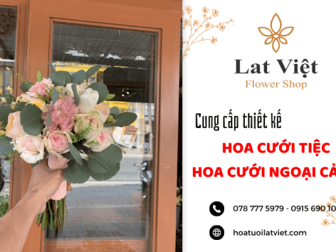Cung cấp thiết kế hoa cưới tiệc, hoa cưới ngoại cảnh