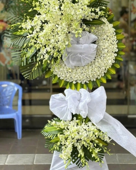 Hoa Tươi Chia Buồn - Kệ Hoa Tươi LV94
